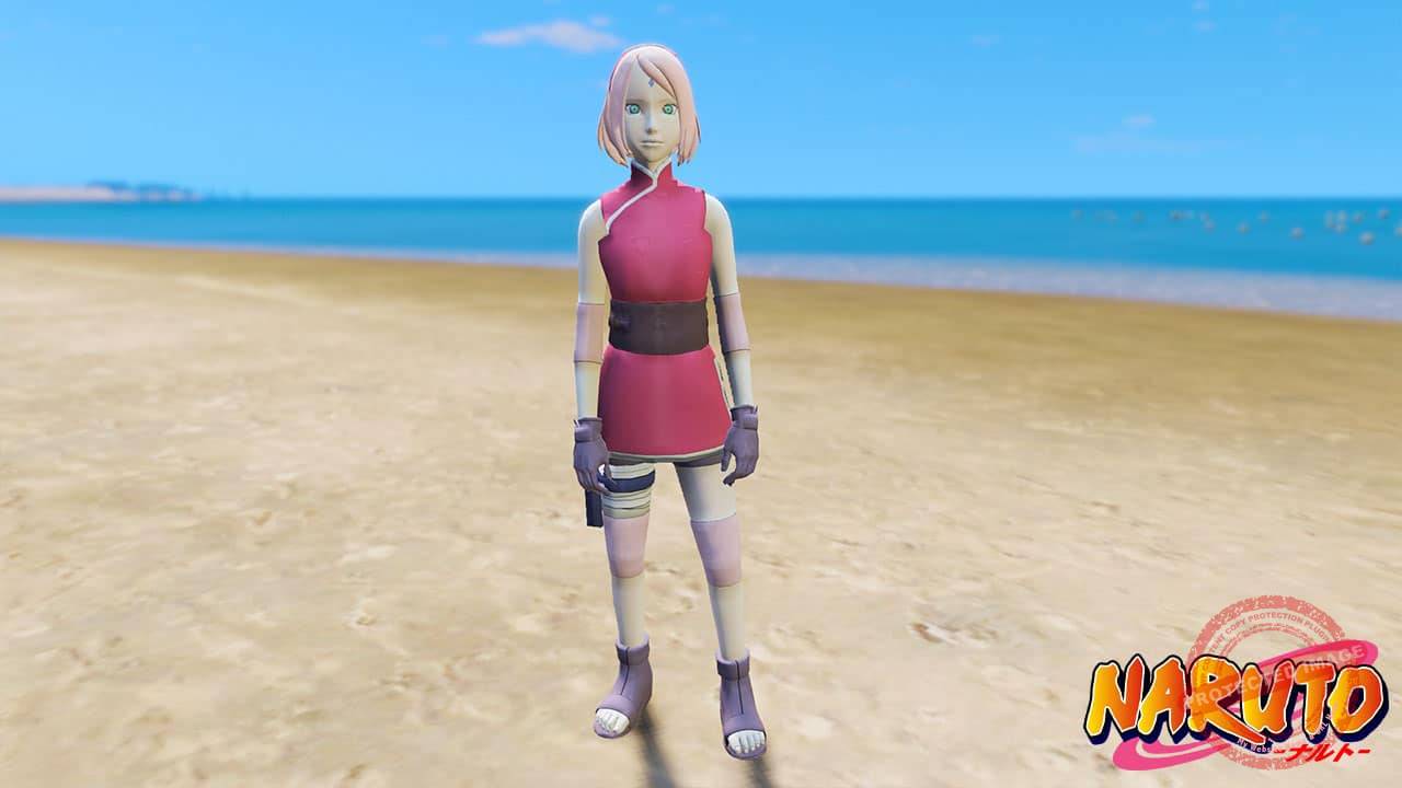 GTA 5 Mods Sakura Haruno Naruto