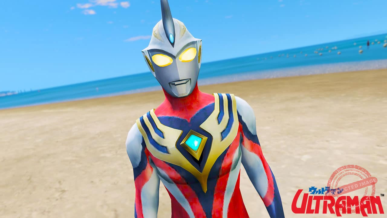 GTA 5 Mods Ultraman Justice V2