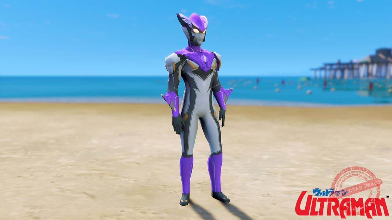 GTA 5 Mods Ultraman Rosso Wind