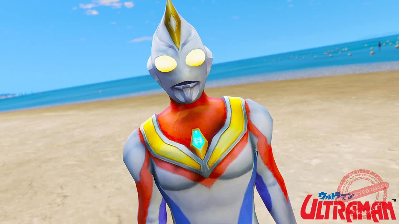 GTA 5 Mods Ultraman Dyna