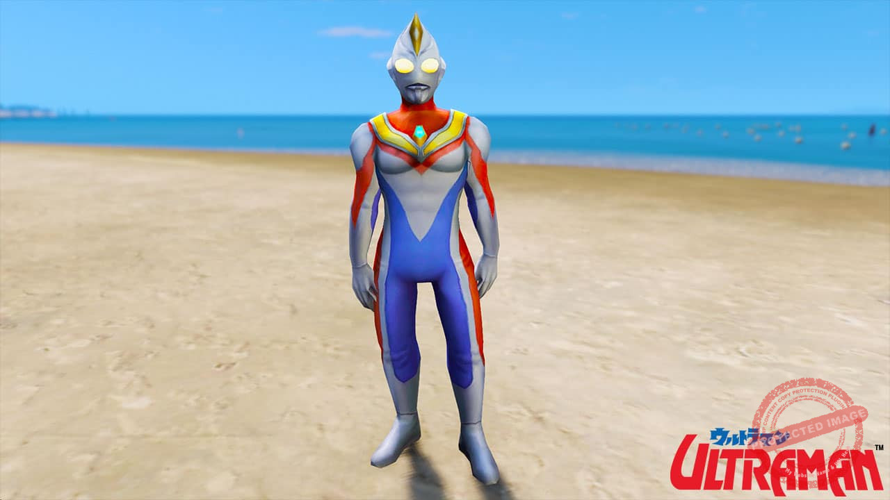 GTA 5 Mods Ultraman Dyna