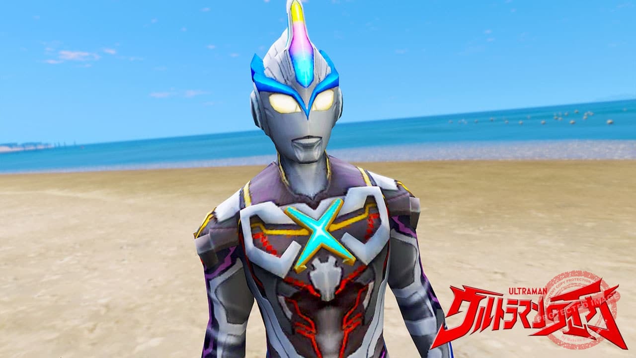 GTA 5 Mods Ultraman Exceed X