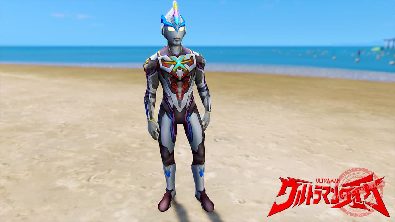 GTA 5 Mods Ultraman Exceed X
