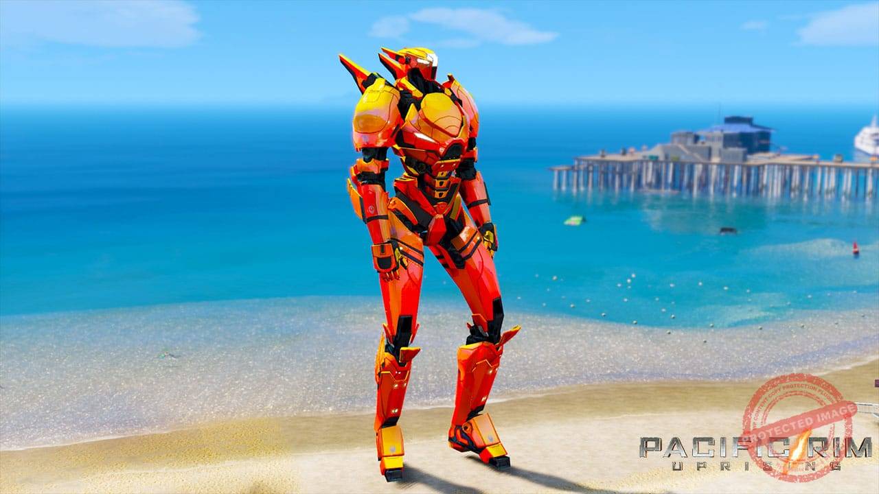 GTA 5 Mods Saber Athena Pacific Rim