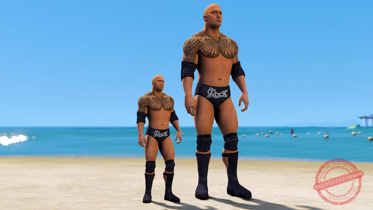 GTA 5 Mods The Rock