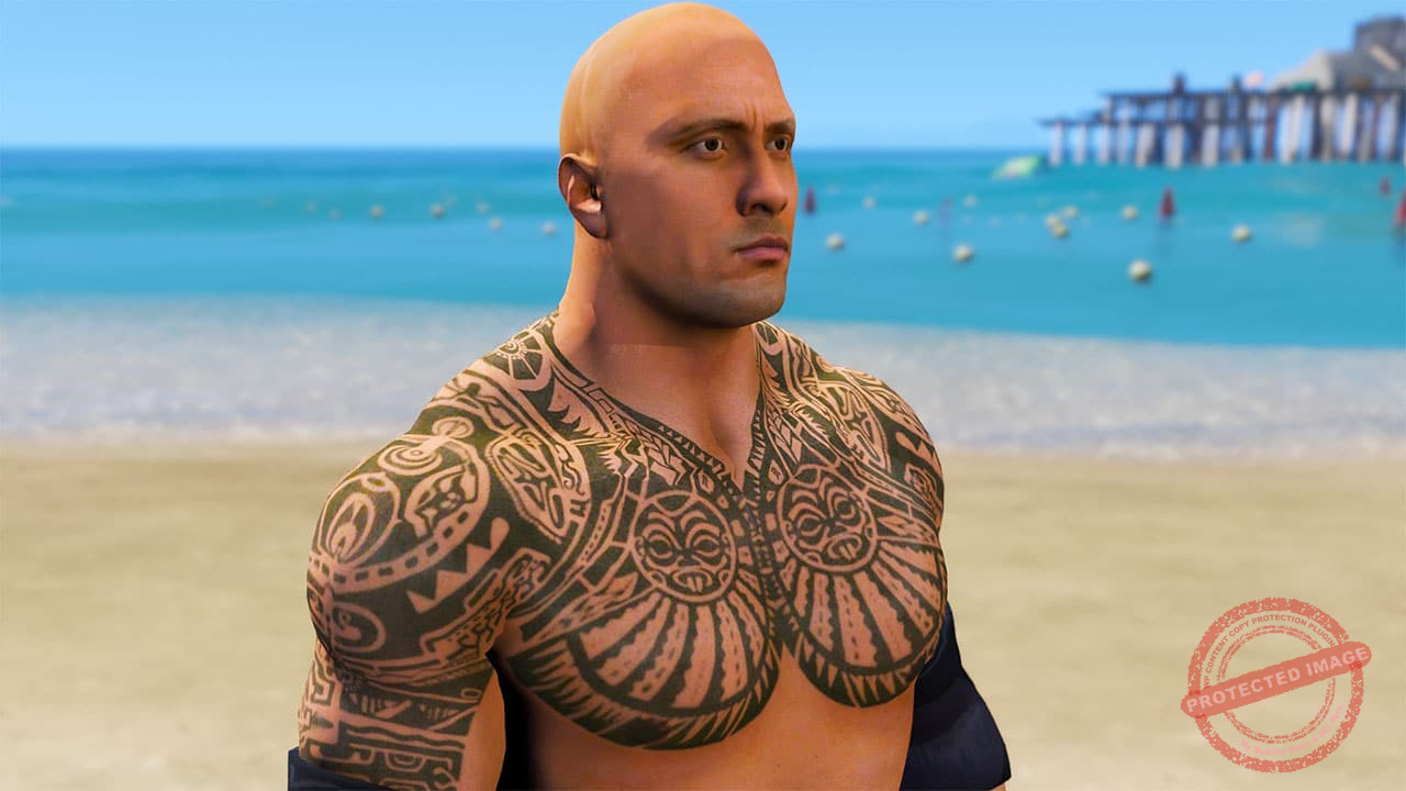 GTA 5 Mods The Rock