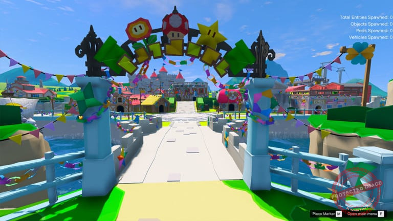 GTA 5 Mods Toad Town Map [Add-on] - GTA 5 Mods Website