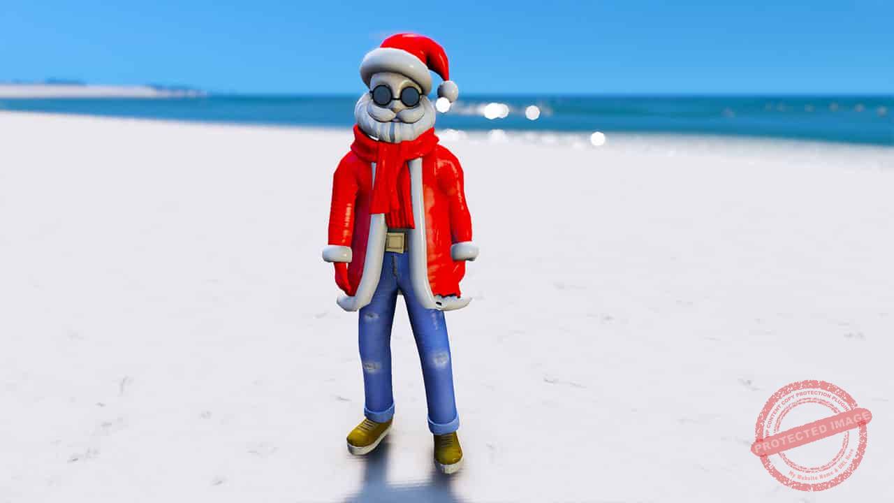 GTA 5 Mods Santa Claus Breakdance