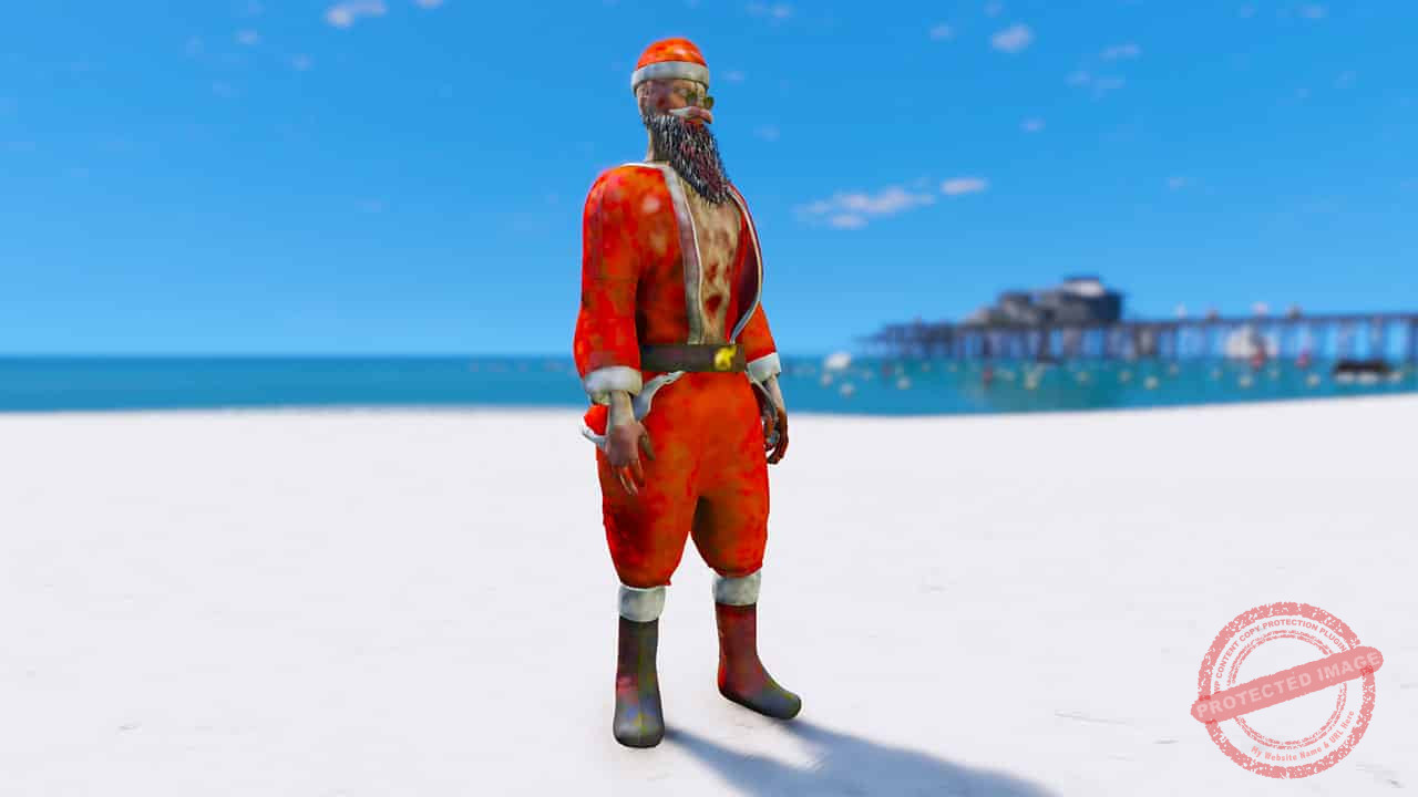 GTA 5 Mods Zombie Santa Claus V2