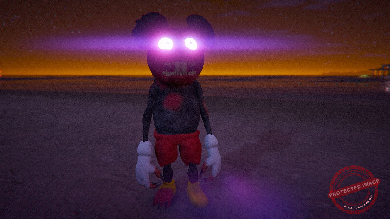 GTA 5 Mods Cursed Mickey Mouse