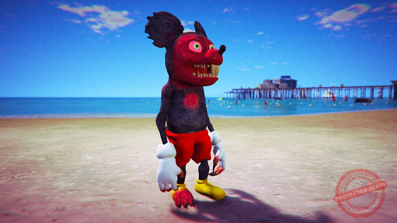 GTA 5 Mods Cursed Mickey Mouse