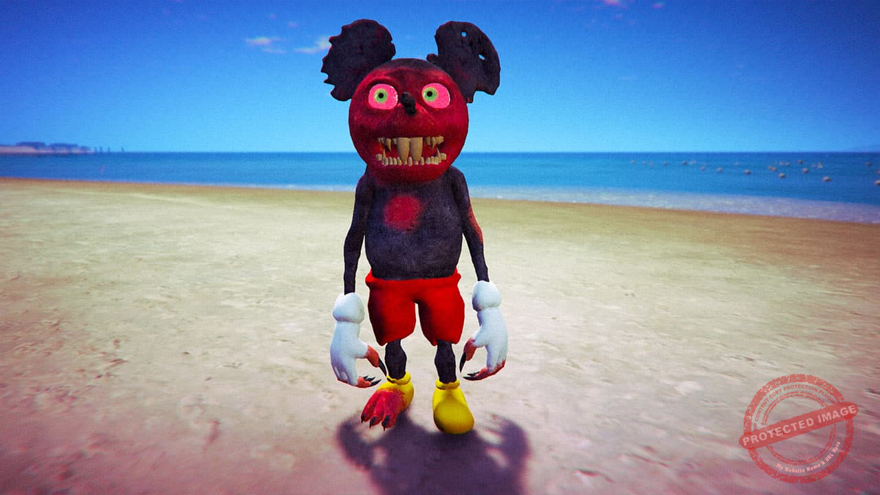 GTA 5 Mods Cursed Mickey Mouse