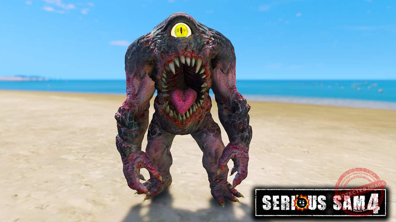 GTA 5 Mods Gnaar Serious Sam 4