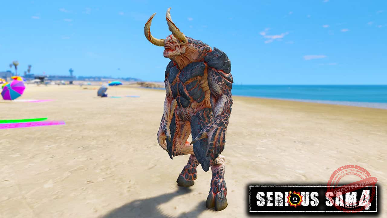 GTA 5 Mods Khnum Serious Sam 4