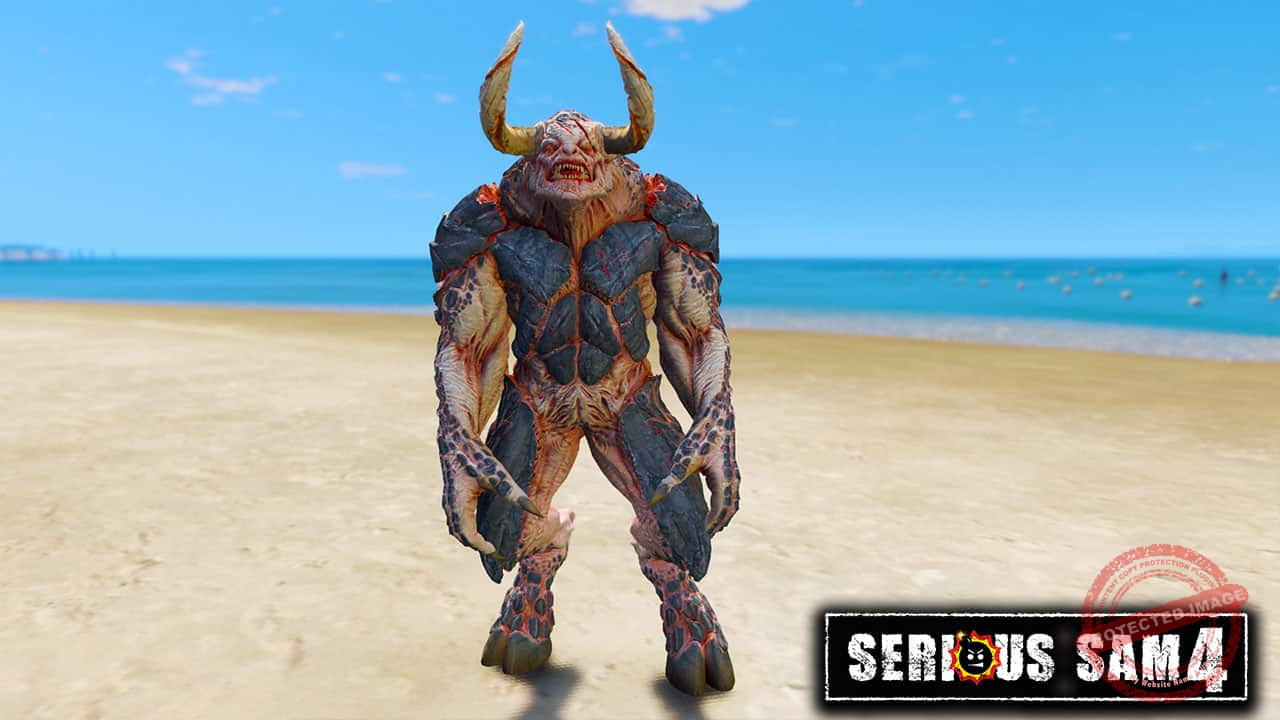 GTA 5 Mods Khnum Serious Sam 4