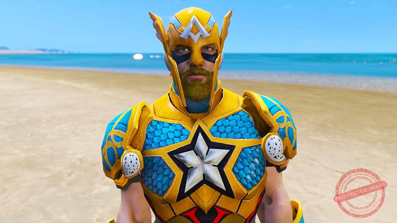 GTA 5 Mods Captain America (Midgardia Alt 1)