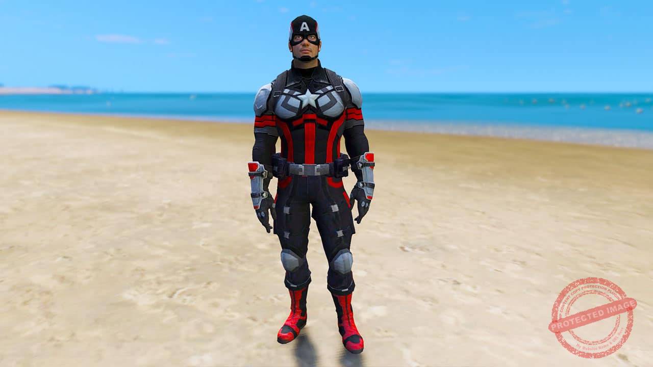 GTA 5 Mods Captain America (Modern Alt 2)