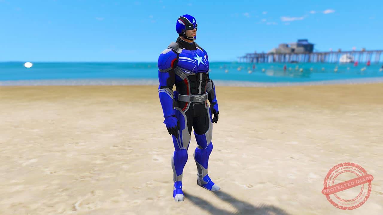 GTA 5 Mods Captain America New Stark City