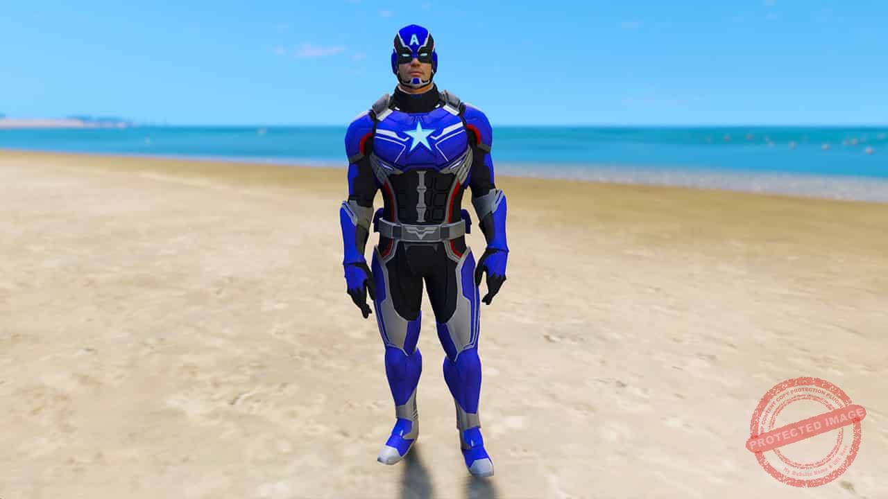 GTA 5 Mods Captain America New Stark City