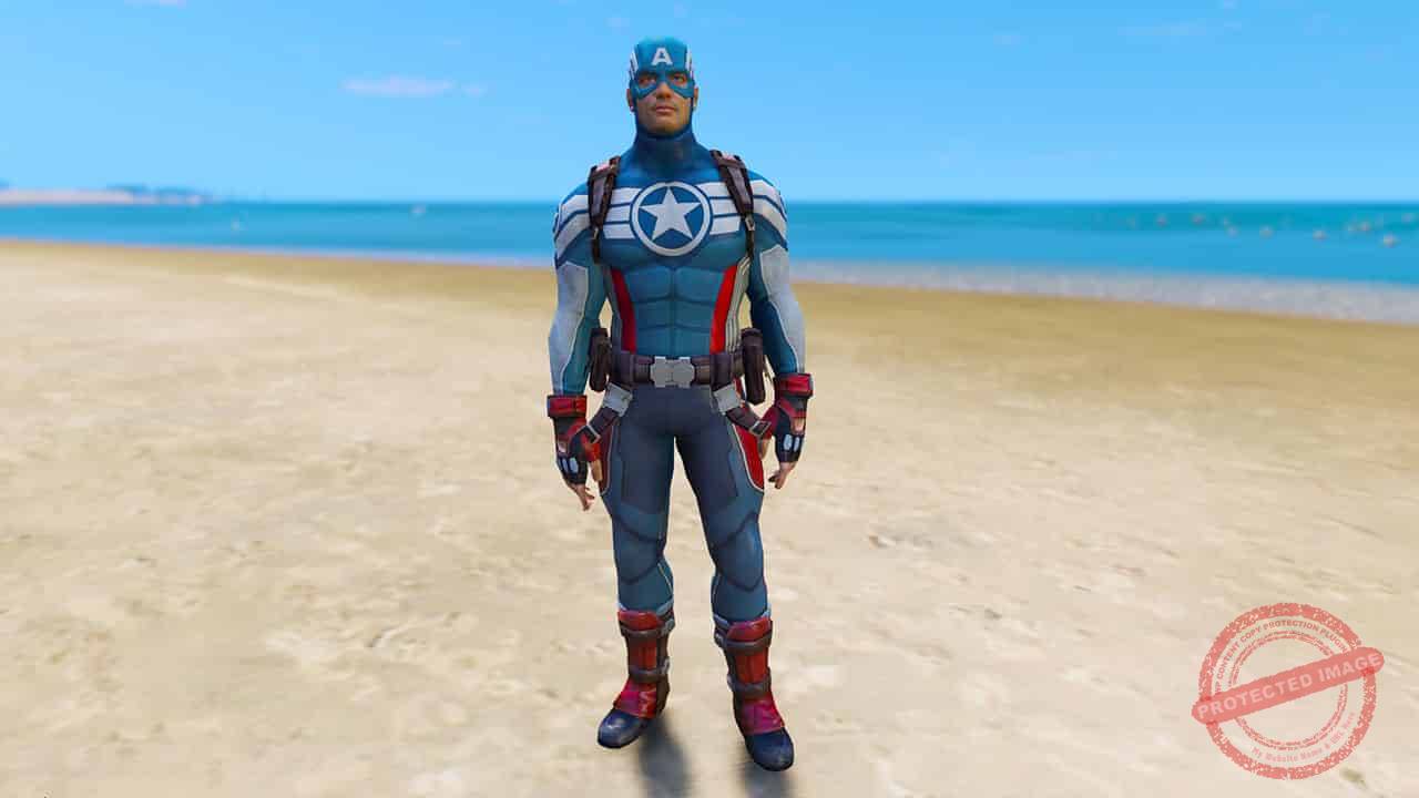 GTA 5 Mods Captain America (S.H.I.E.L.D. Director Alt 1)