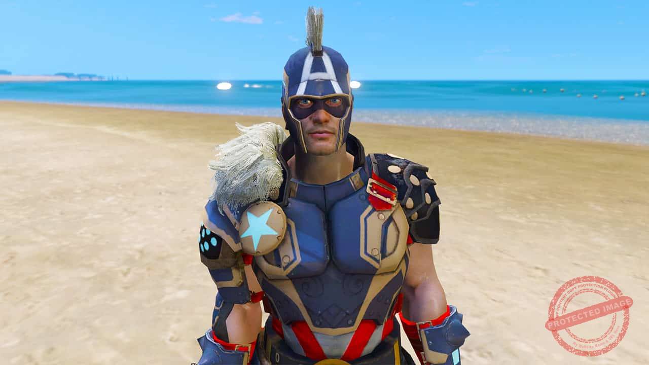 GTA 5 Mods Captain America (Sakaar Alt 2)