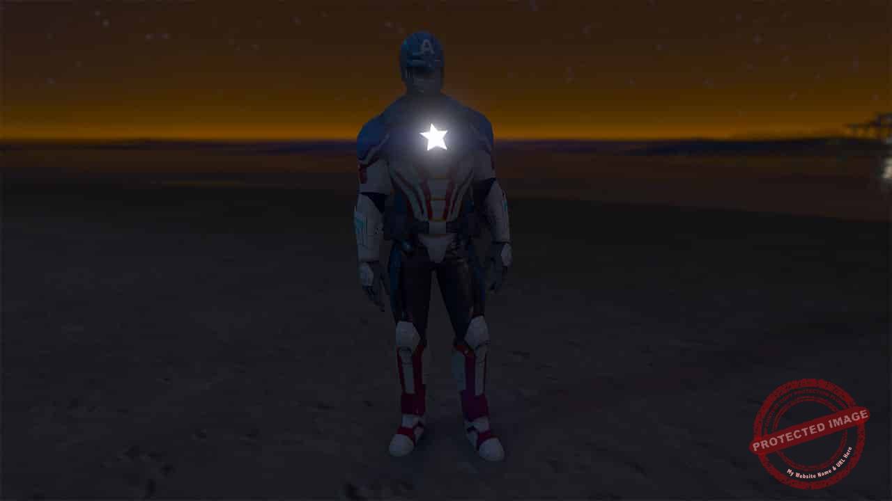 GTA 5 Mods Captain America (Secret Empire Alt 1)