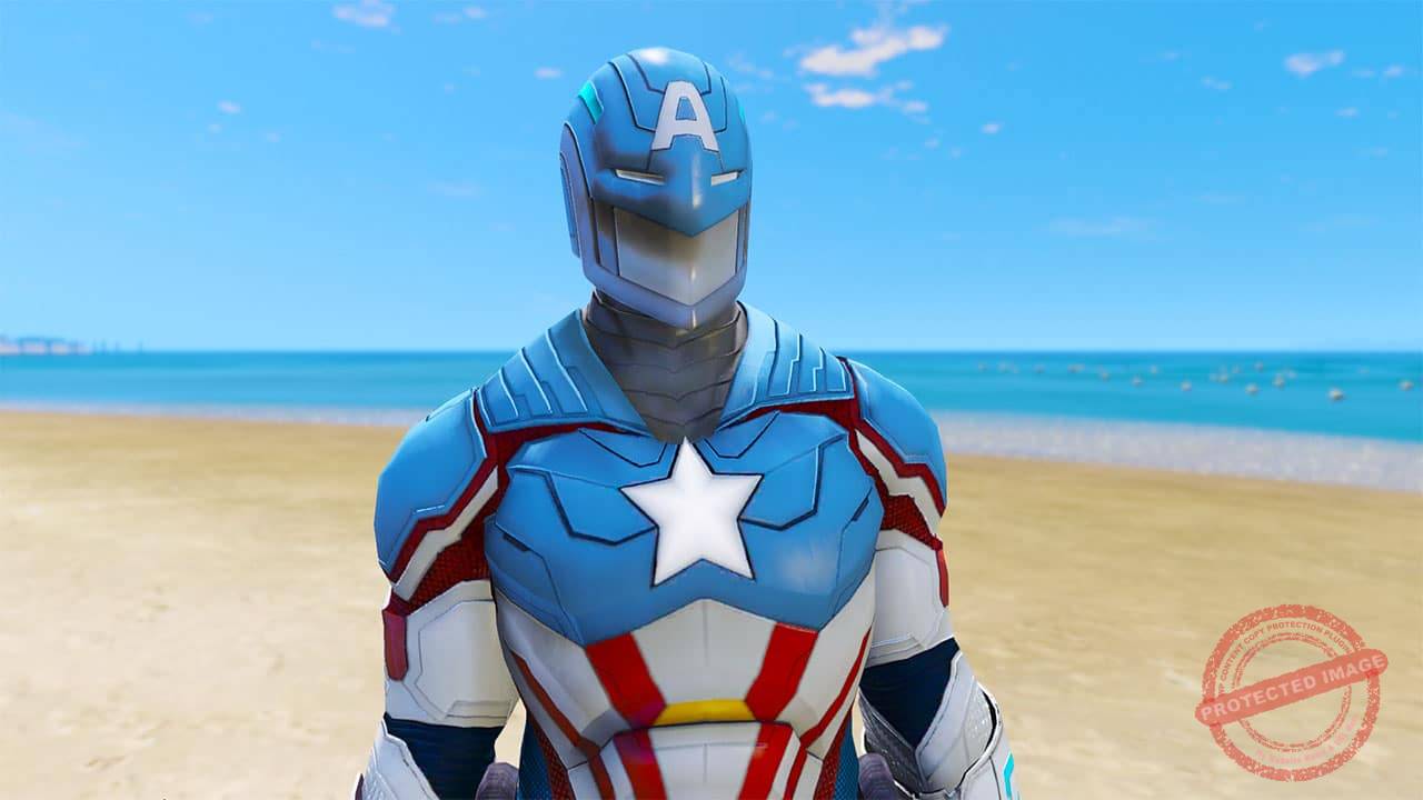 GTA 5 Mods Captain America (Secret Empire Alt 1)