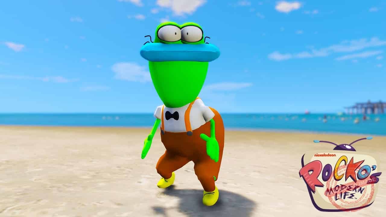 GTA 5 Mods Ed Bighead in Rocko's Modern Life