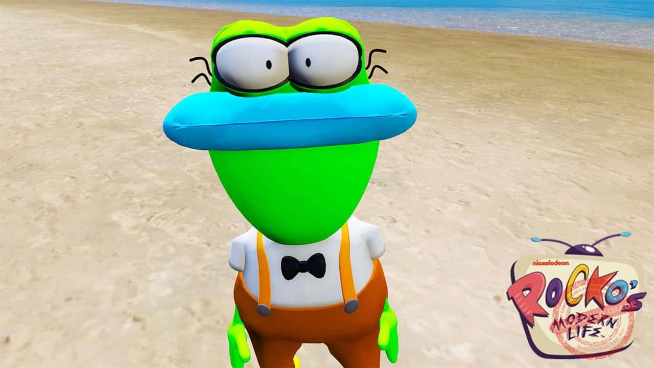 GTA 5 Mods Ed Bighead in Rocko's Modern Life