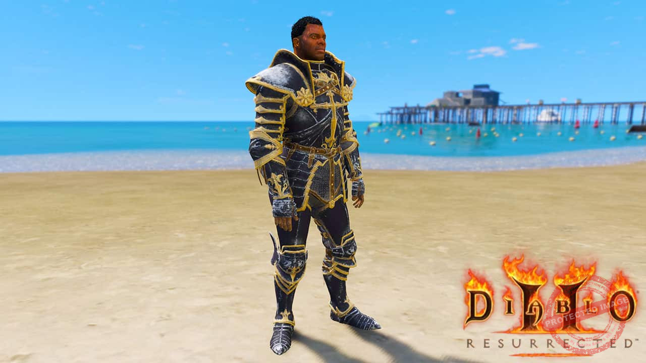 GTA 5 Mods Paladin in Diablo 2 Resurrected
