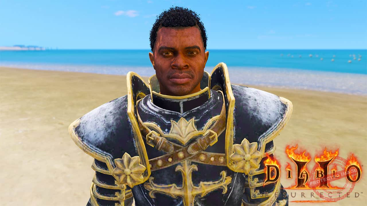 GTA 5 Mods Paladin in Diablo 2 Resurrected