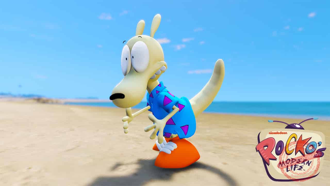 GTA 5 Mods Rocko in Rocko's Modern Life