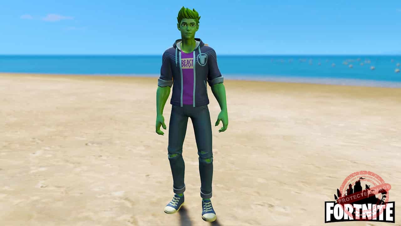 GTA 5 Mods Fortnite Beast Boy Casual