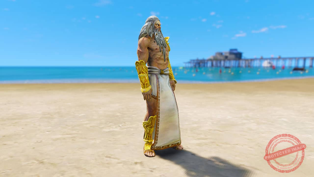 GTA 5 Mods God of War 3 Zeus