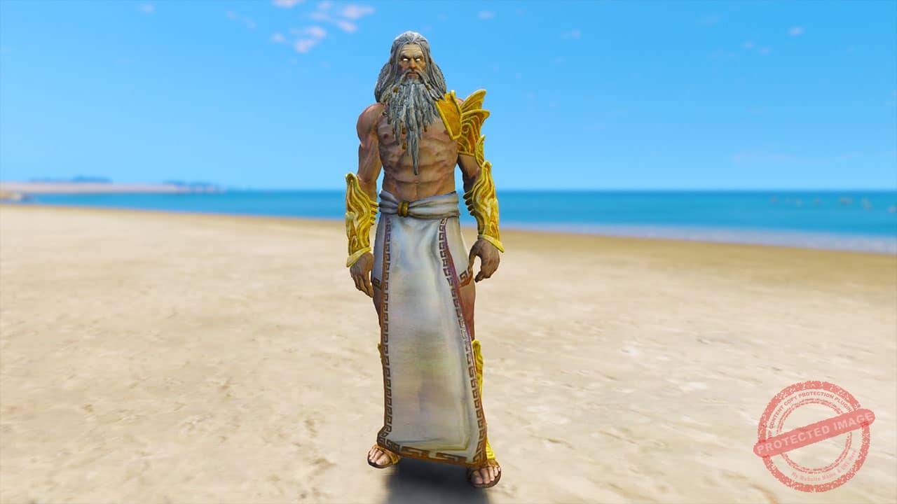 GTA 5 Mods God of War 3 Zeus
