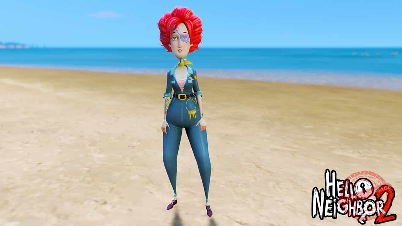 GTA 5 Mods Hello Neighbor 2 Beatrix