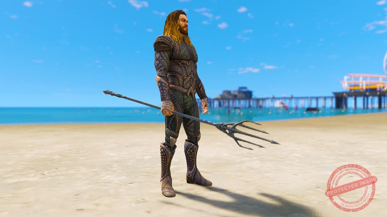 GTA 5 Mods Justice League Aquaman