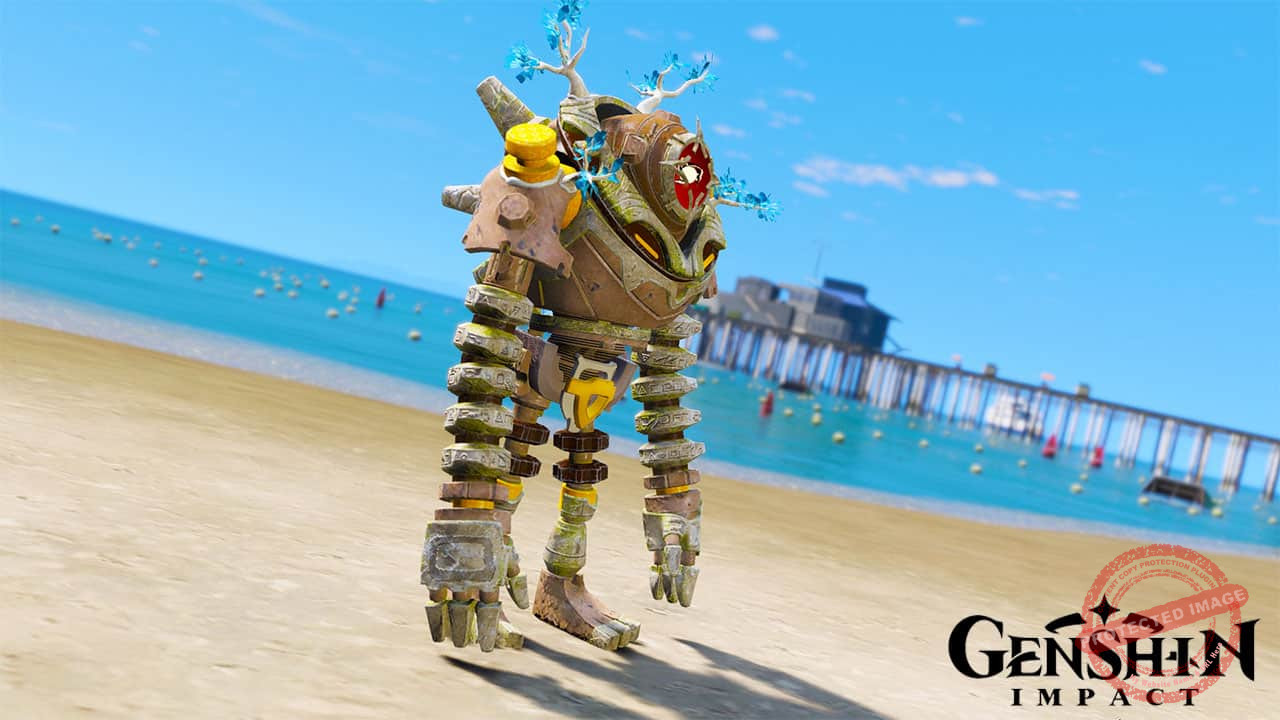 GTA 5 Mods Ruin Guard Genshin Impact