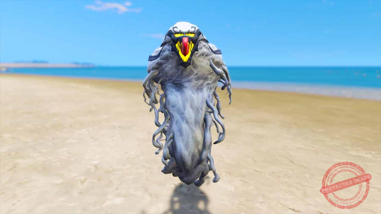 GTA 5 Mods White Symbiote