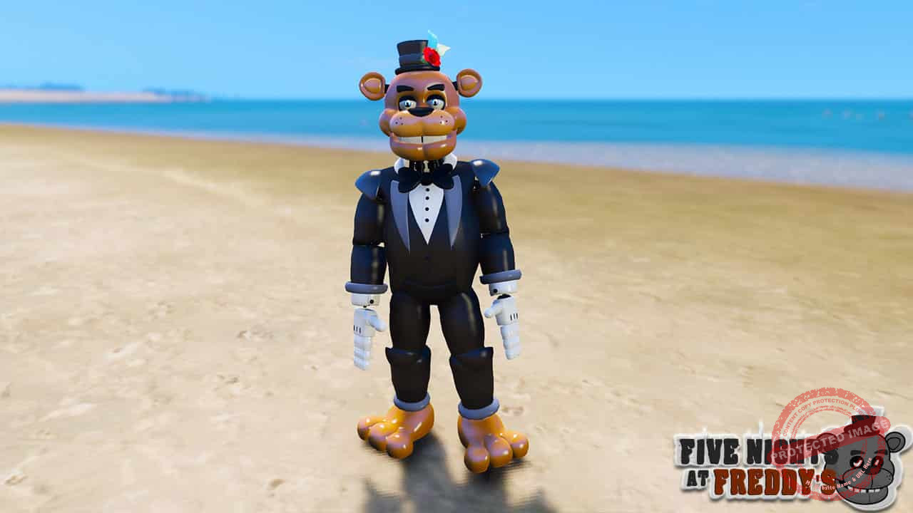 GTA 5 Mods FNAF Big Band Freddy