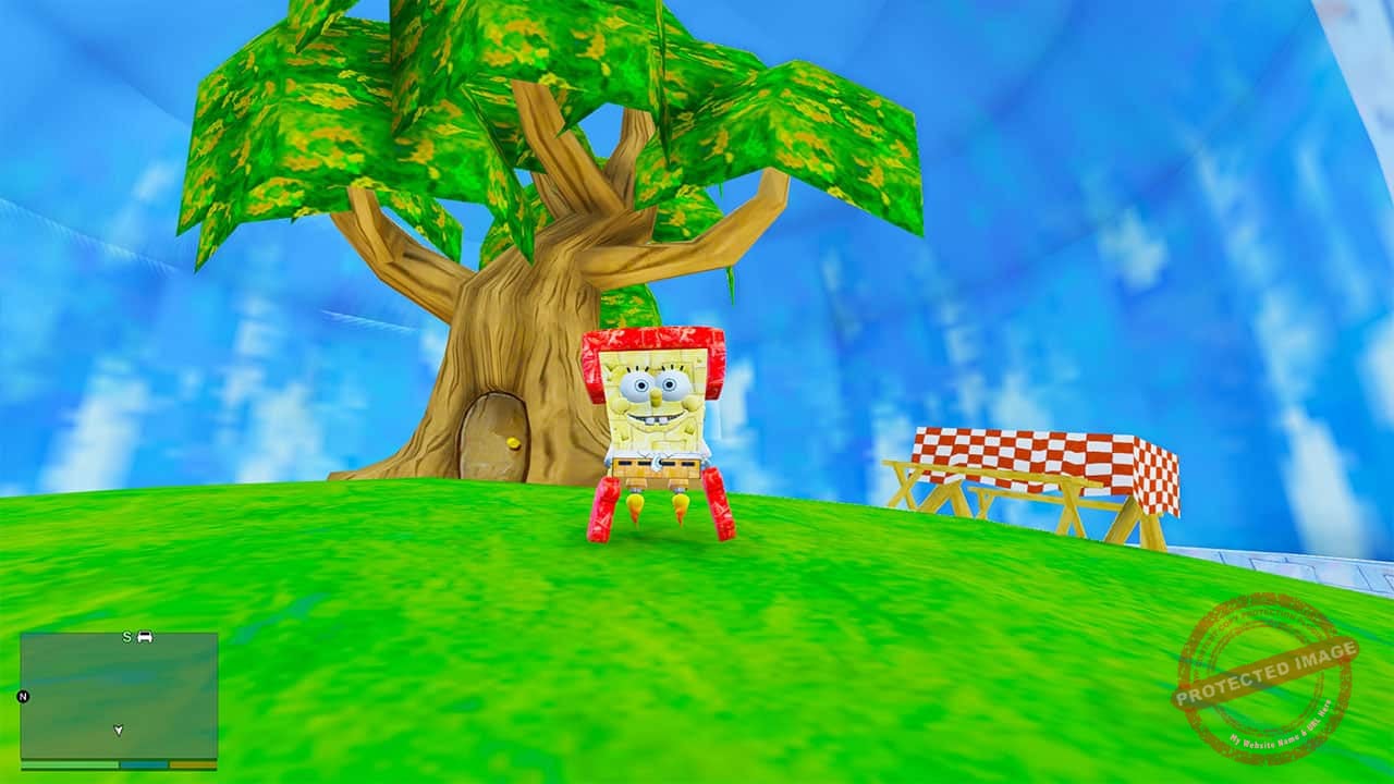 GTA 5 Mods Spongebob Conch Street Map