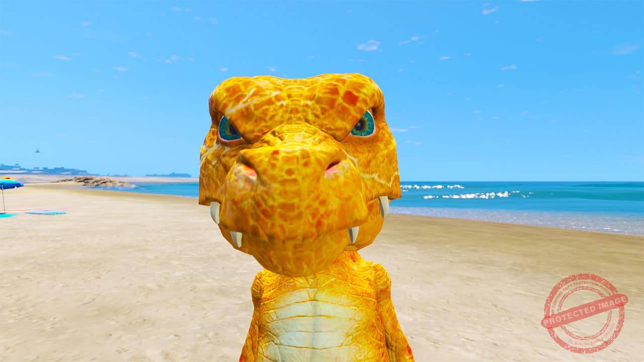 GTA 5 Mods Agumon MOVIE EDITION