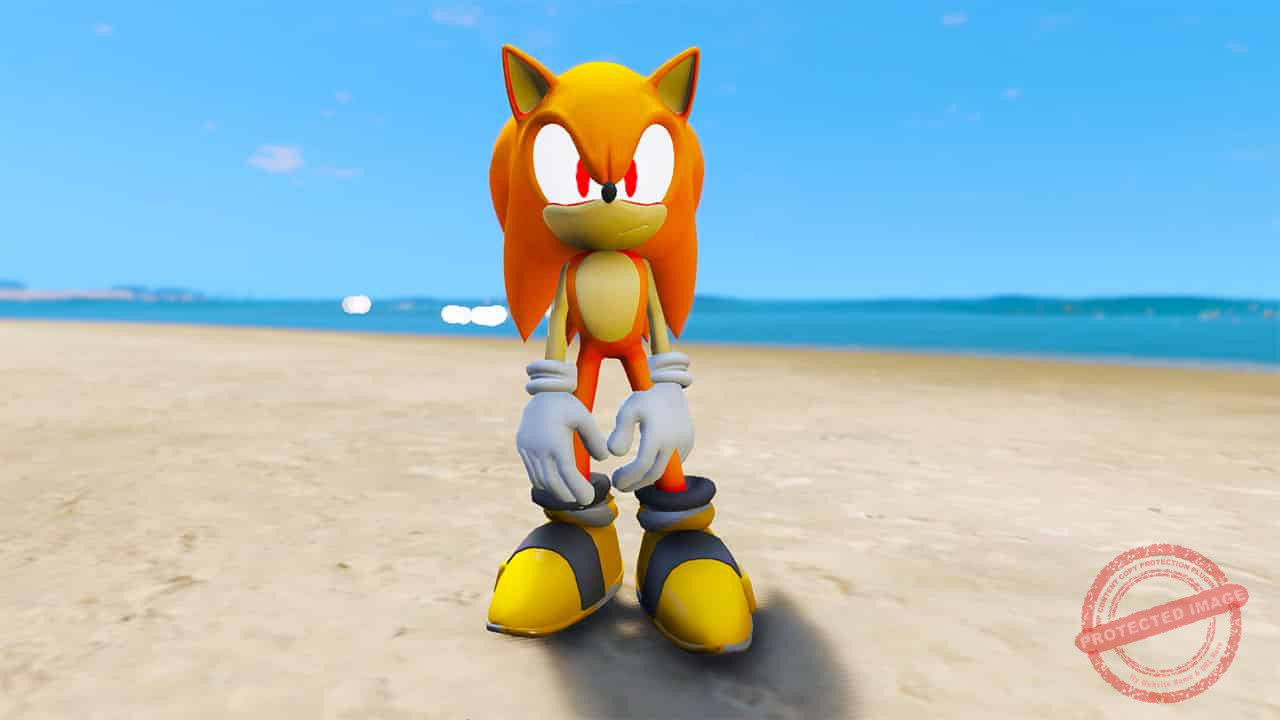 GTA 5 Mods Jacob The Hedgehog Super