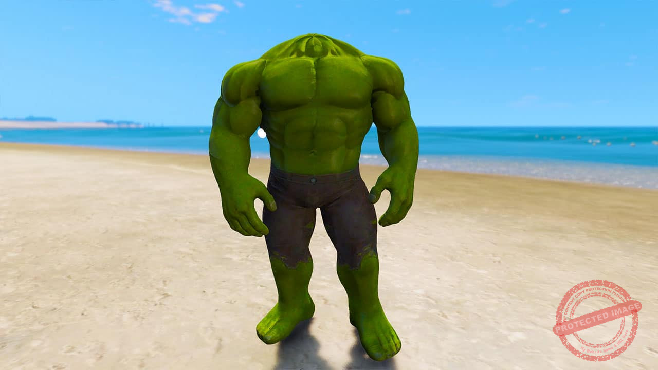 GTA 5 Mods No Head Hulk