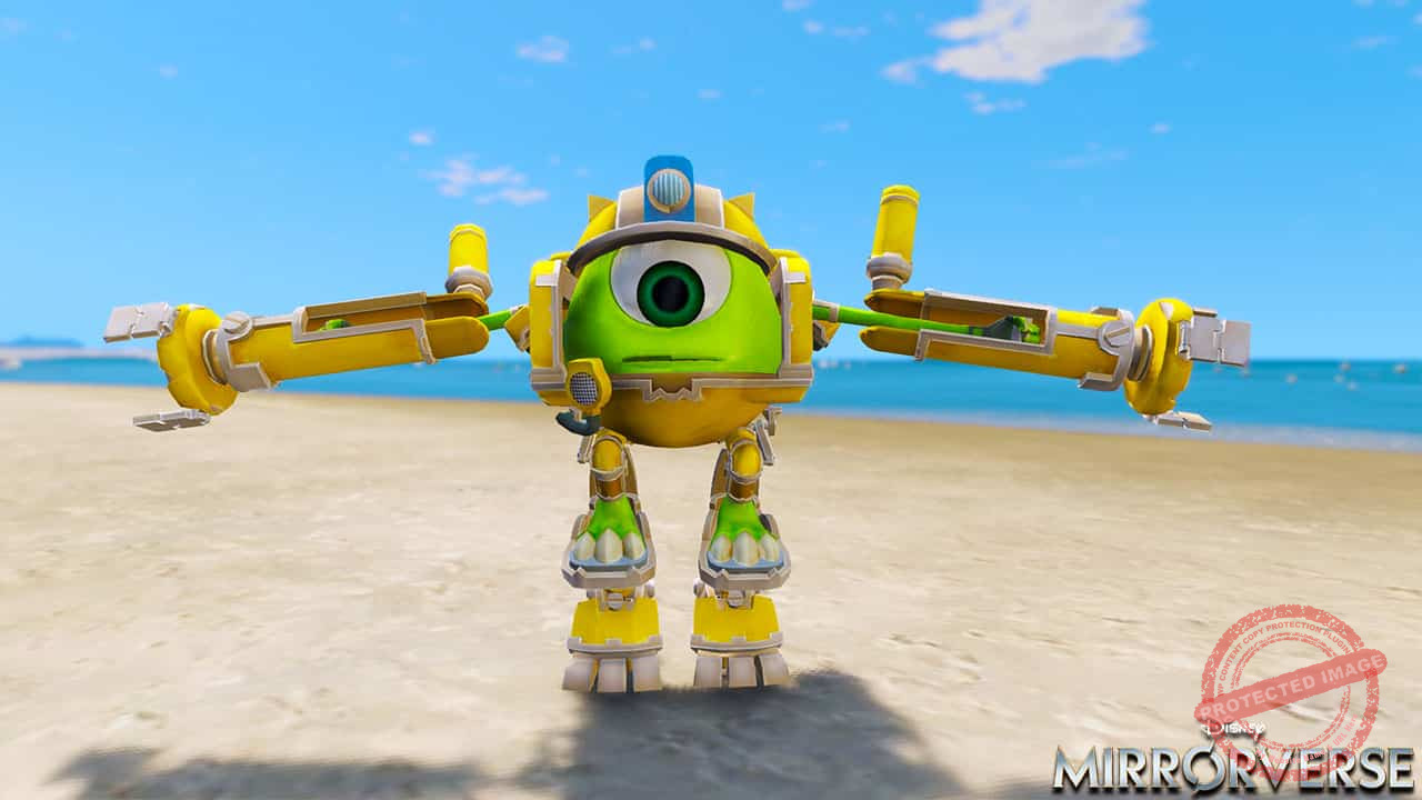 GTA 5 Mods Disney Mirrorverse Mikewazowski