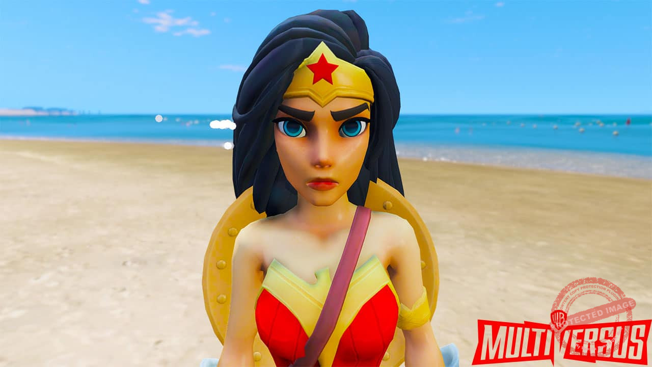 GTA 5 Mods MultiVersus Wonder Woman