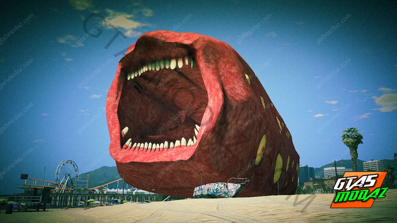 GTA 5 Mods Train Eater