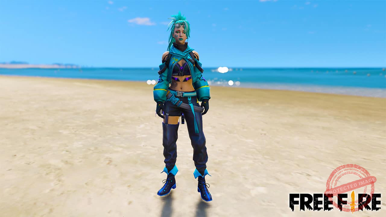 GTA 5 Mods Free Fire Aqua Rogue