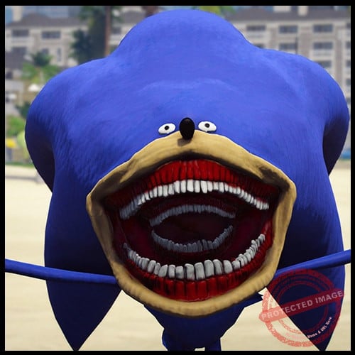 GTA 5 Mods Shin Sonic Tapes GIANT