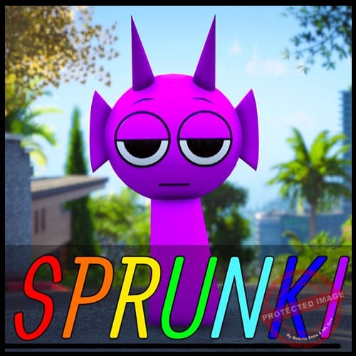 GTA 5 Mods Durple in SPRUNKI